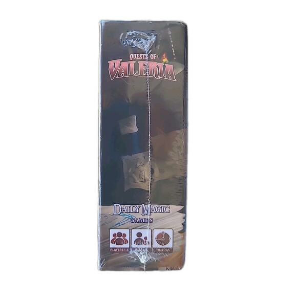 NEW Quests of Valeria Kickstarter Edition Board Card Game 2016 Daily Magic Games - Picture 3 of 7